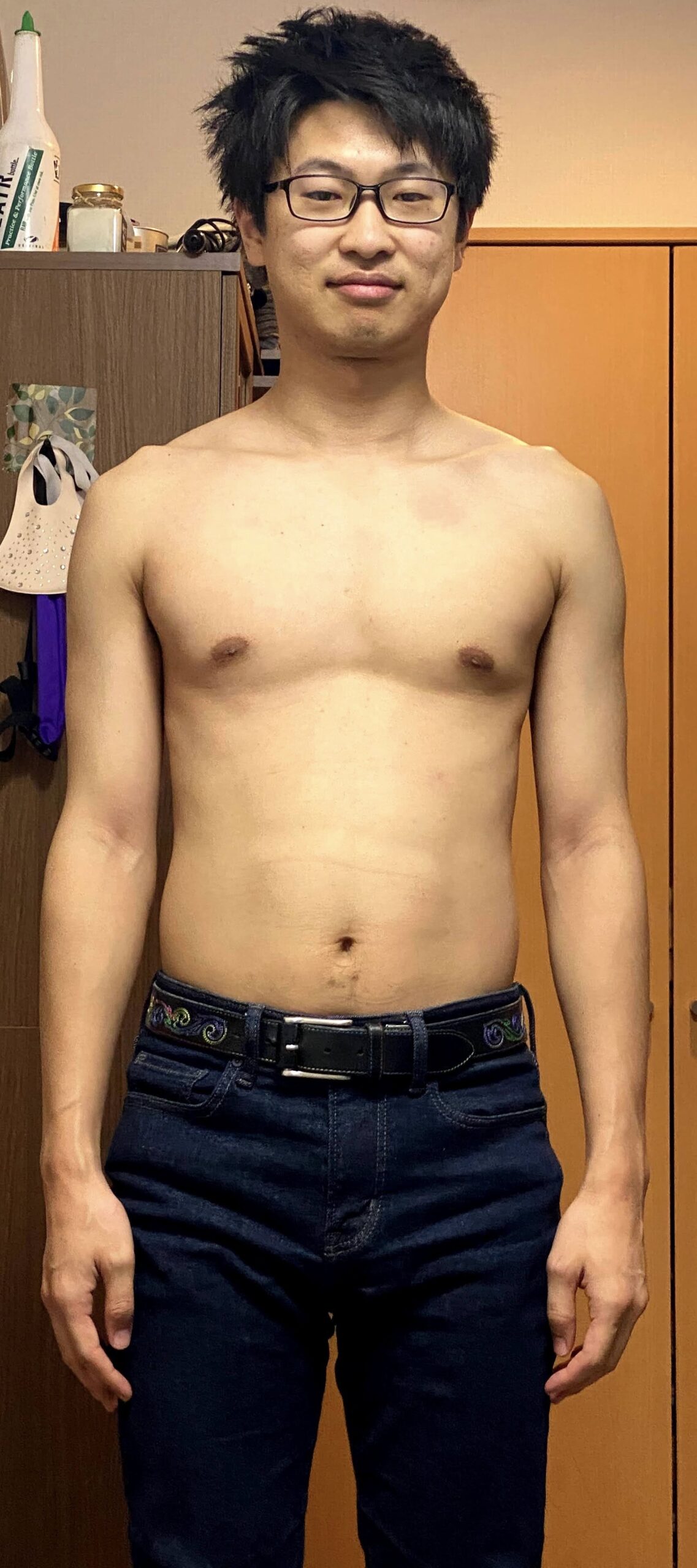 30代男性の2021年1月の写真。レモンジム入会前